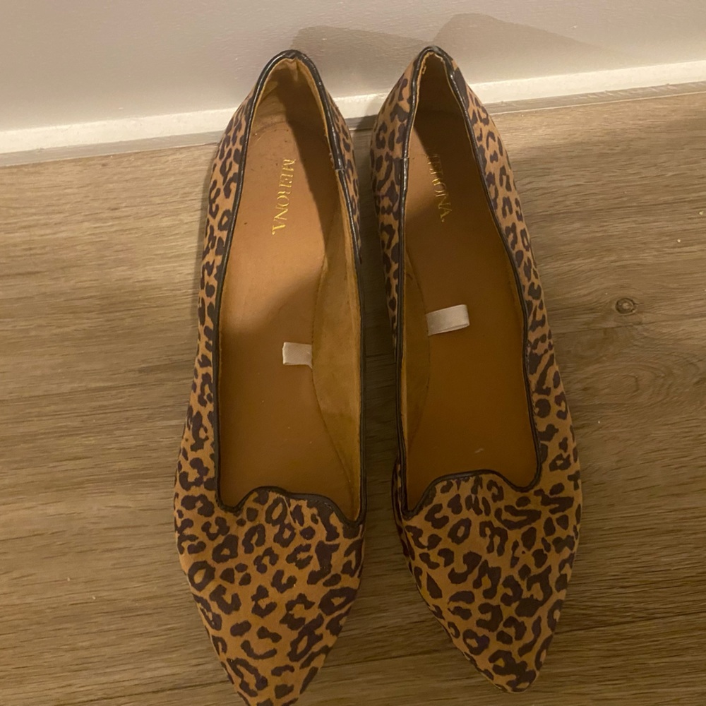 MERONA CHEETAH PRINT PENNY LOAFERS